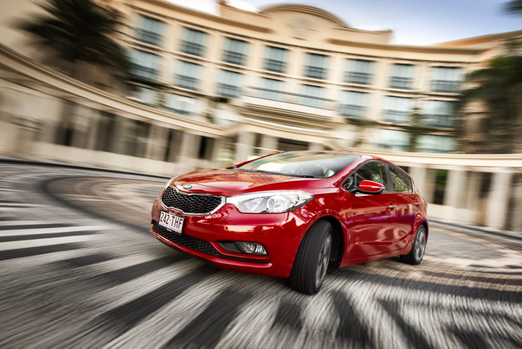 The new Kia Cerato Hatch. The new Kia Cerato Hatch.